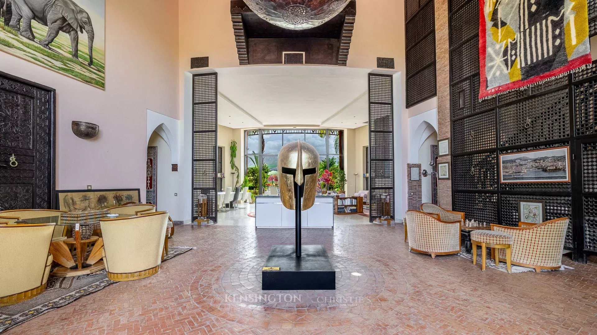 Mars Villa in Marrakech, Morocco
