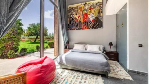 Mars Villa in Marrakech, Morocco