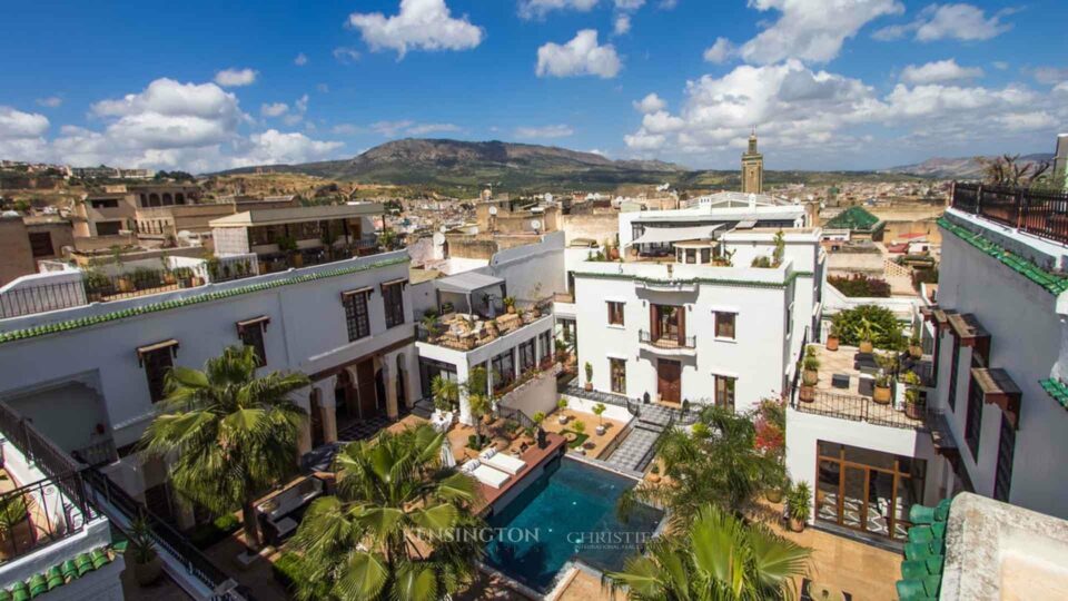 Historic Palace In Fez Medina in Fez, Morocco