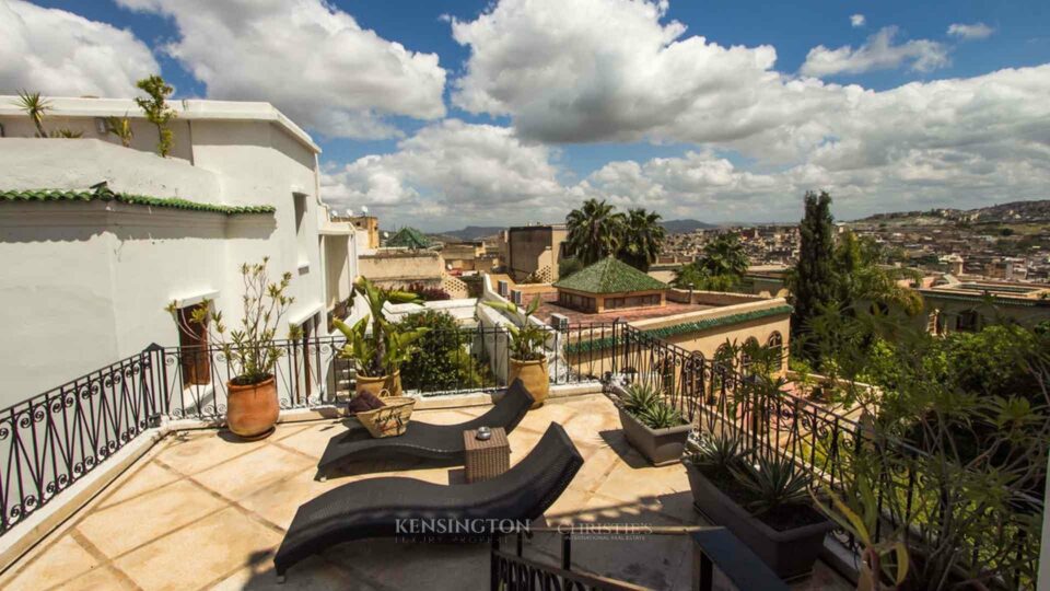 Historic Palace In Fez Medina in Fez, Morocco