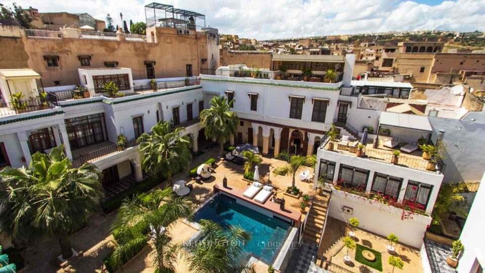 Historic Palace In Fez Medina in Fès, Morocco