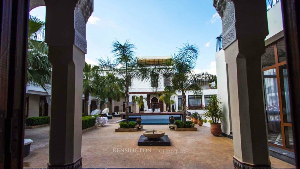 Historic Palace In Fez Medina in Fez, Morocco