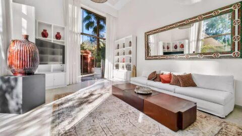 Jardin Vittorio in Marrakech, Morocco