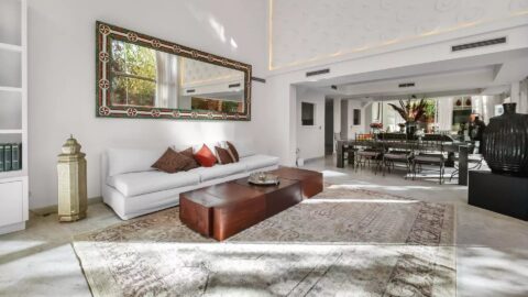 Jardin Vittorio in Marrakech, Morocco