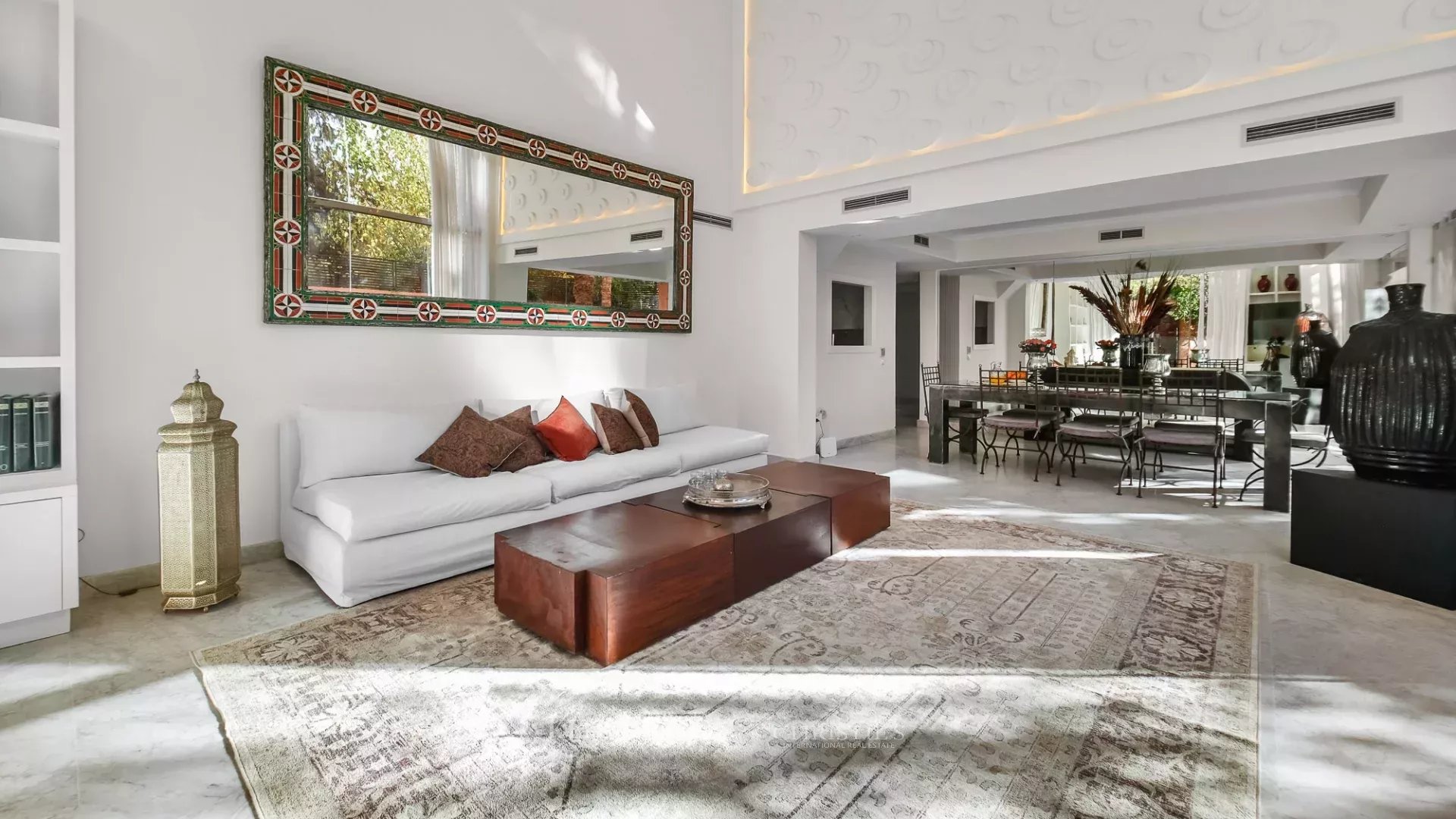 Jardin Vittorio in Marrakech, Morocco