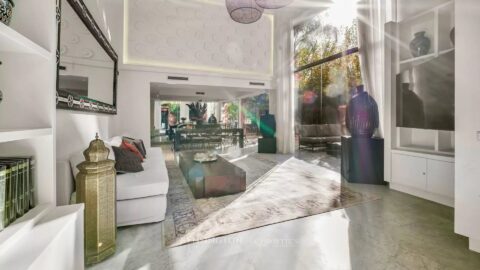 Jardin Vittorio in Marrakech, Morocco