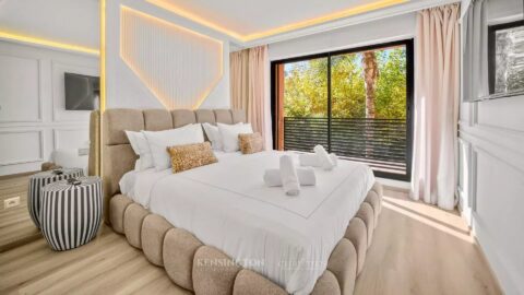 Jardin Vittorio in Marrakech, Morocco