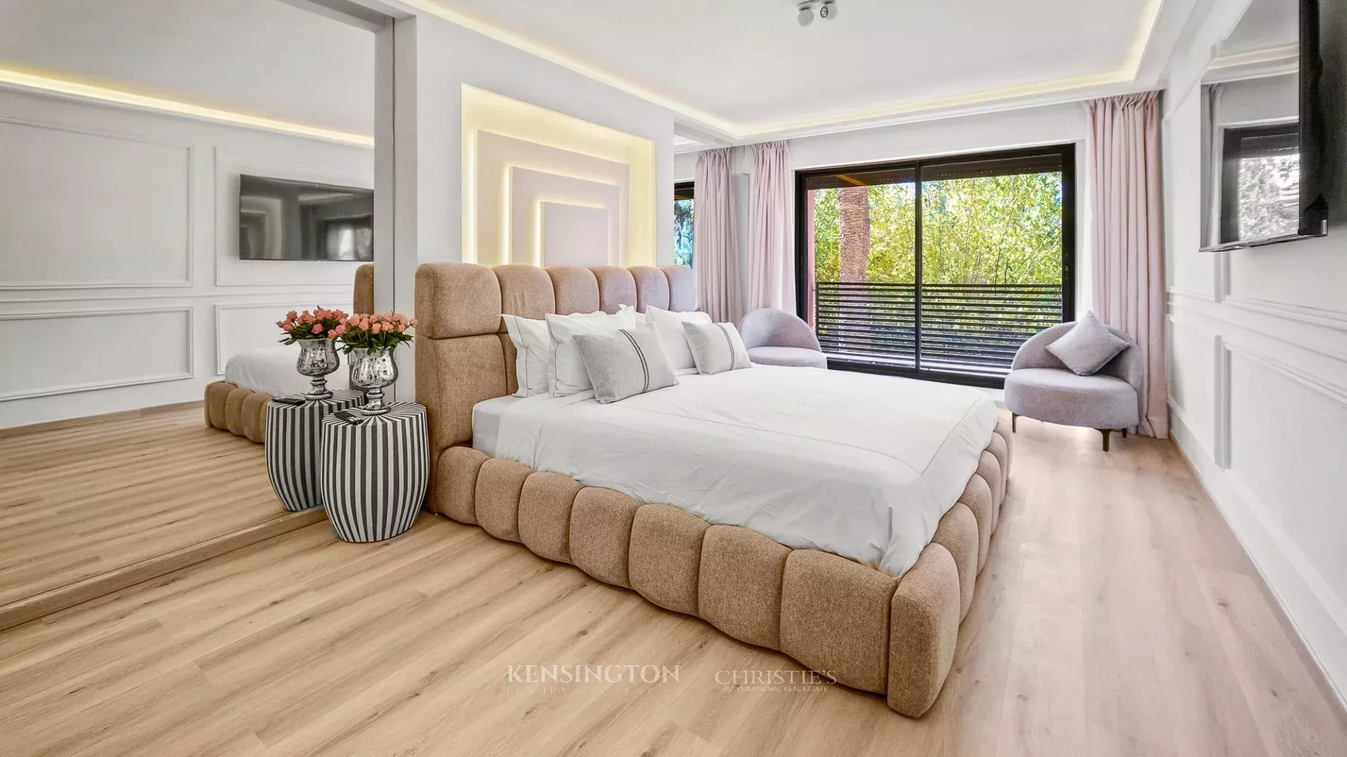 Jardin Vittorio in Marrakech, Morocco