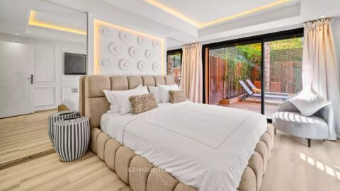 Jardin Vittorio in Marrakech, Morocco