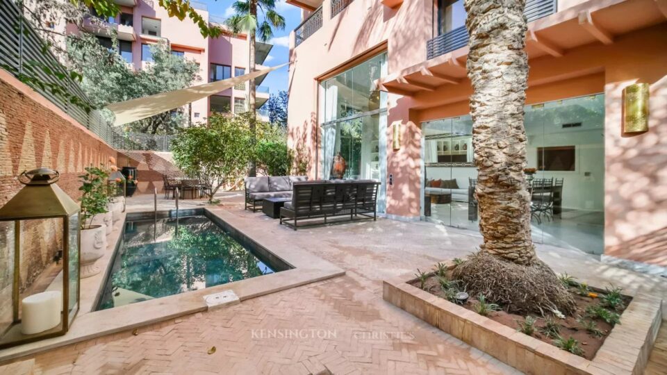 Jardin Vittorio in Marrakech, Morocco