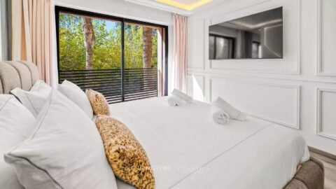 Jardin Vittorio in Marrakech, Morocco