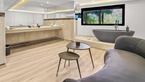 Jardin Vittorio in Marrakech, Morocco