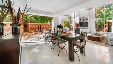 Jardin Vittorio in Marrakech, Morocco