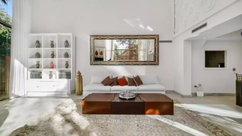 Jardin Vittorio in Marrakech, Morocco