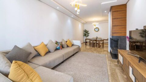 Luxury Furnished Two-Bedroom Apartment For Rent In Dar Bouazza (103 M²) in Casablanca, Morocco