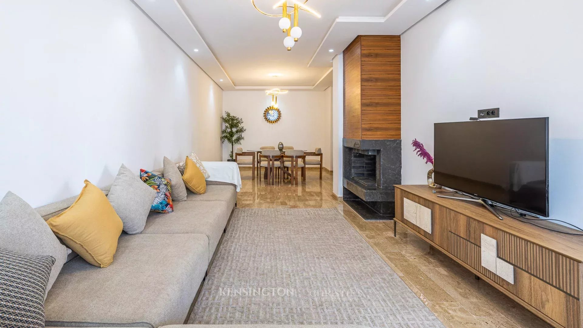 Luxury Furnished Two-Bedroom Apartment For Rent In Dar Bouazza (103 M²) in Casablanca, Morocco