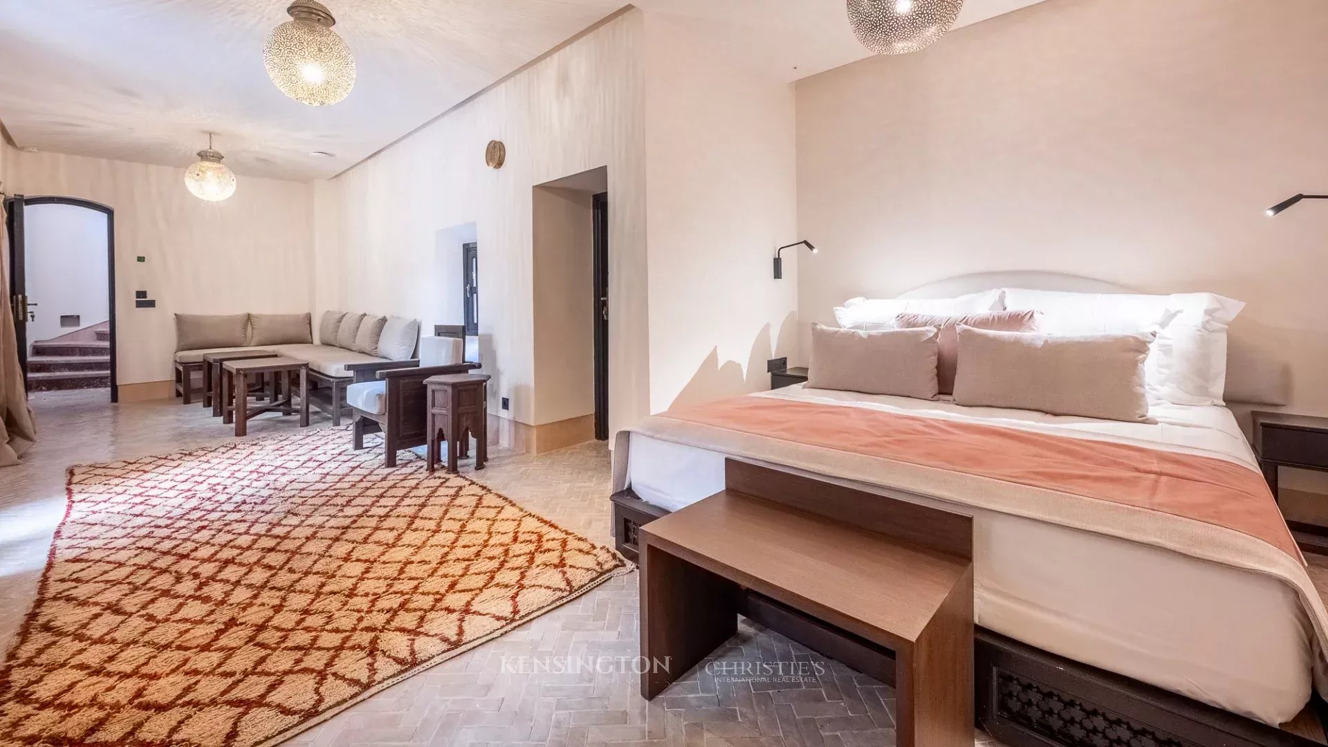 Majestic Luxury Riad Located In The Mouassine District in Marrakech, Morocco