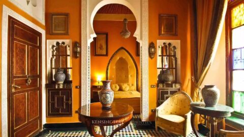 Palace Annoujoum in Fez, Morocco