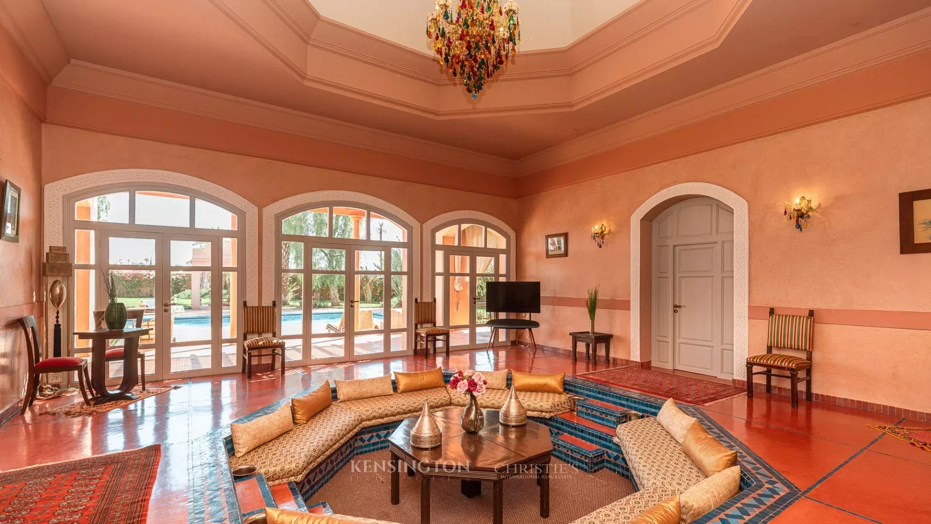 Zar Palace in Marrakech, Morocco