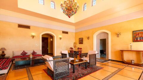 Zar Palace in Marrakech, Morocco