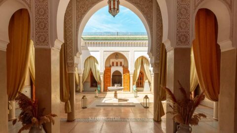 Zar Palace in Marrakech, Morocco