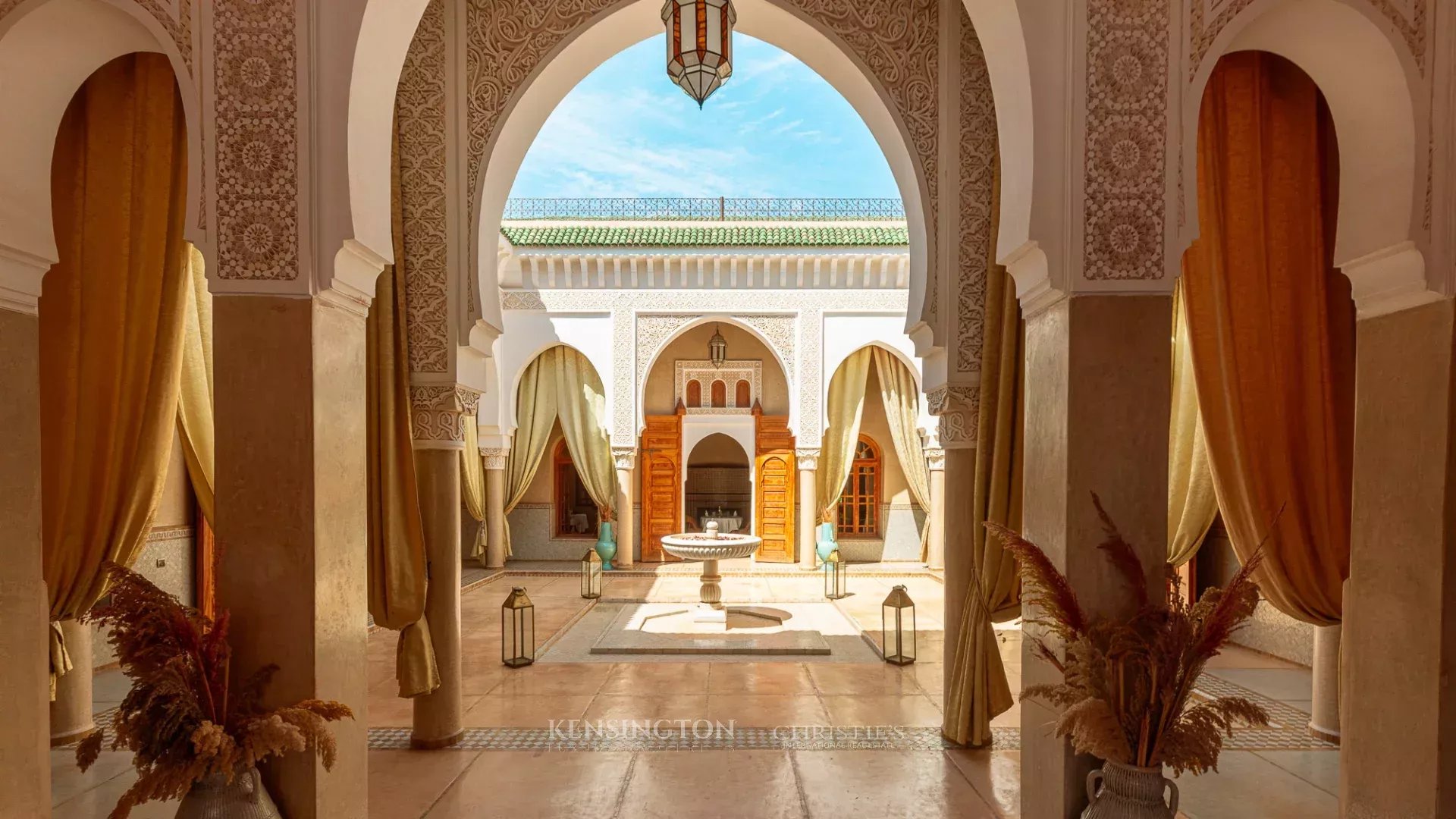 Zar Palace in Marrakech, Morocco