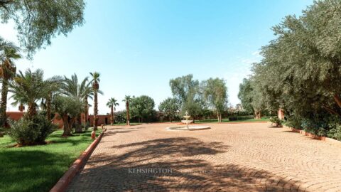 Zar Palace in Marrakech, Morocco