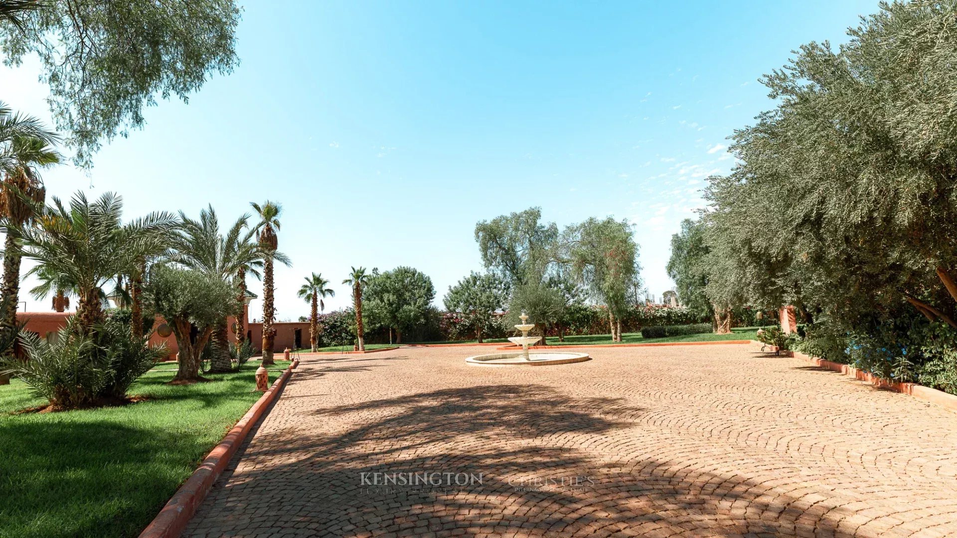 Zar Palace in Marrakech, Morocco