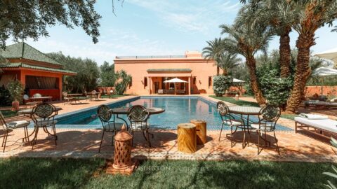 Zar Palace in Marrakech, Morocco