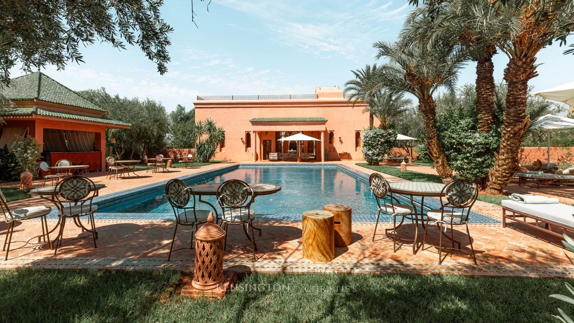 Zar Palace in Marrakech, Morocco