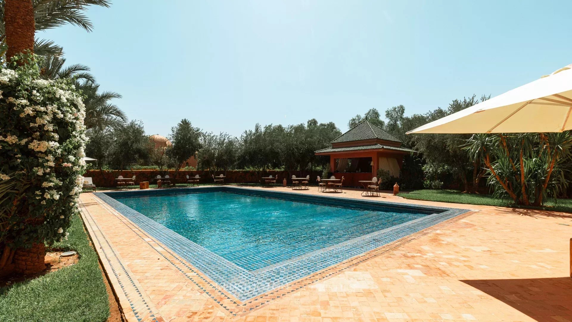 Zar Palace in Marrakech, Morocco