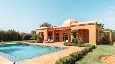 Zar Palace in Marrakech, Morocco