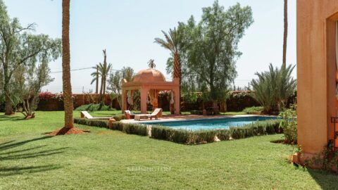 Zar Palace in Marrakech, Morocco