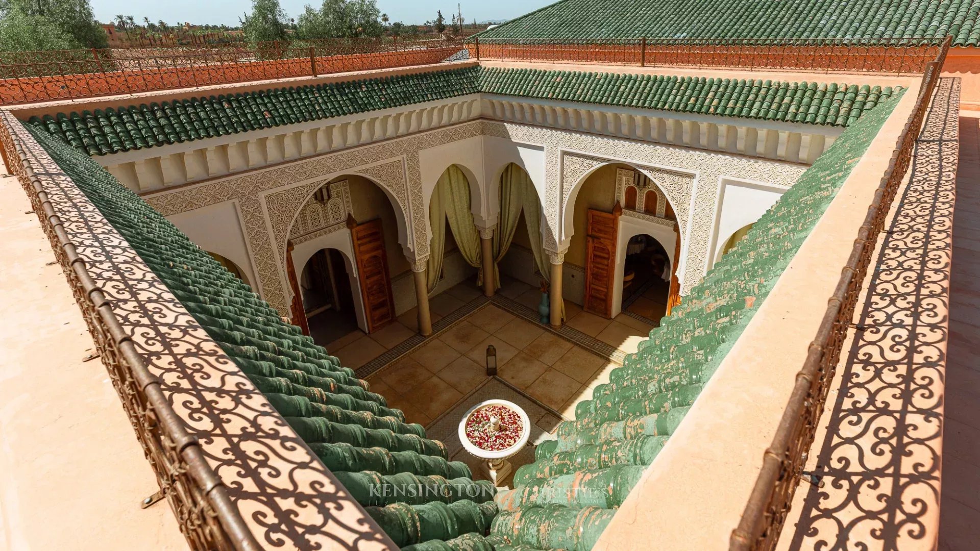 Zar Palace in Marrakech, Morocco