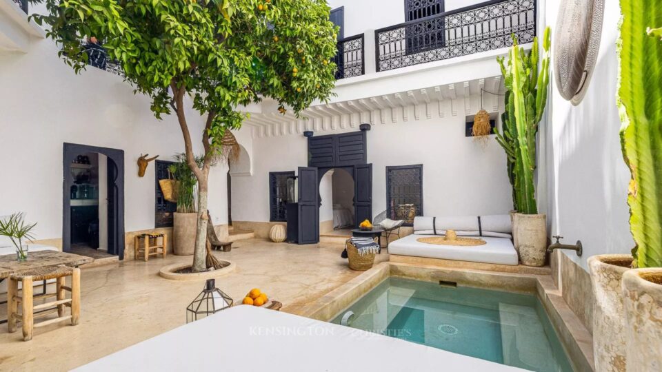 Riad Bianca in Marrakech, Morocco
