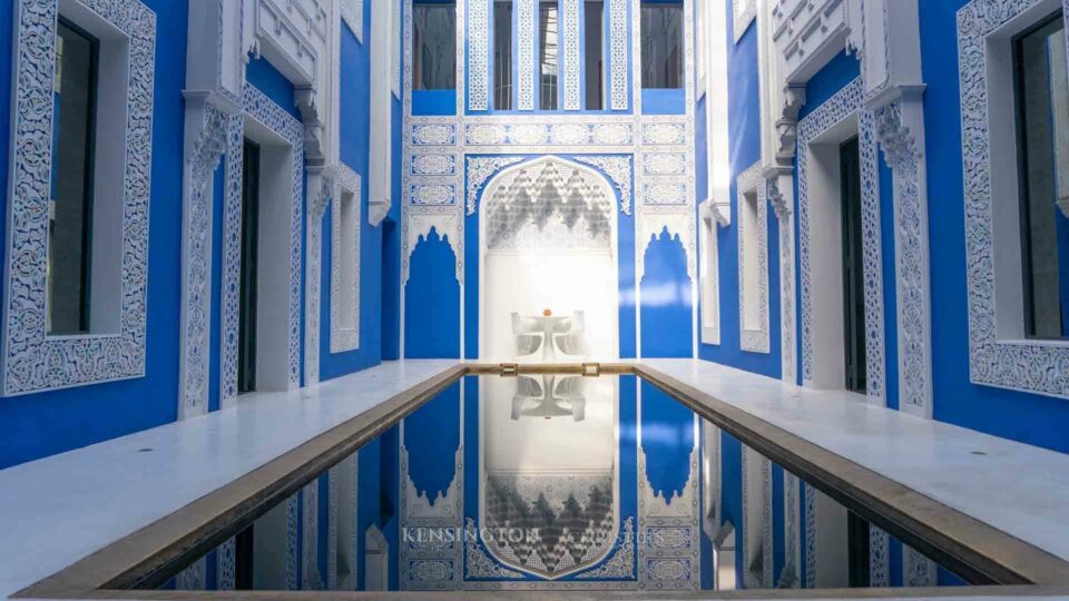 Riad Blue in Marrakech, Morocco