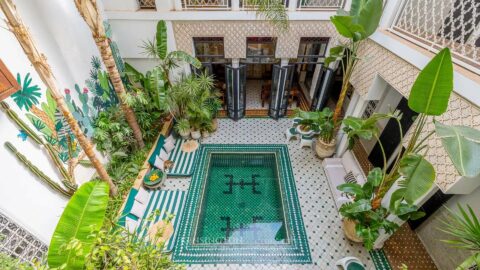 Riad Mint in Marrakech, Morocco