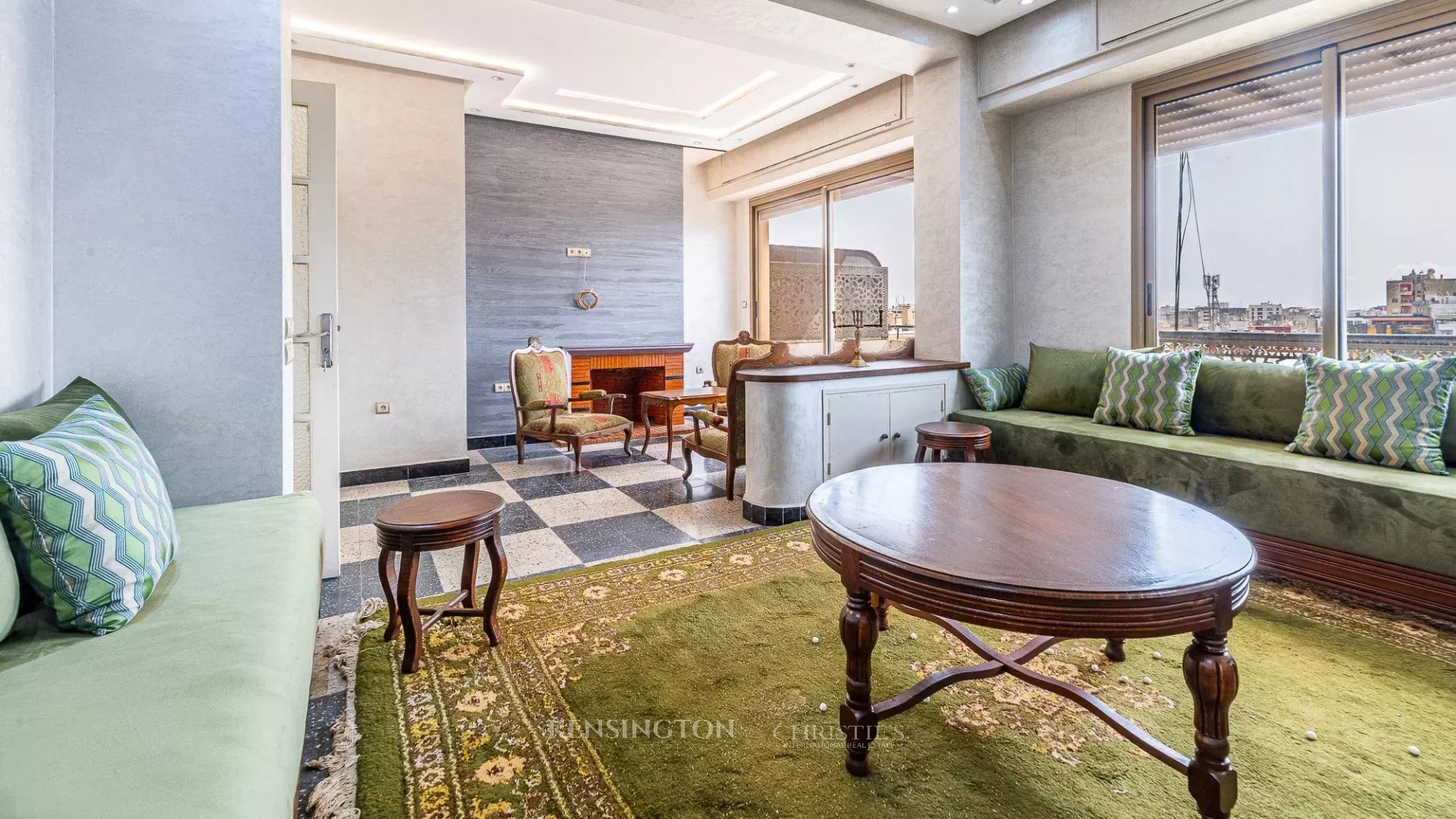 Spacious 200 M² Furnished Apartment For Rent – Casablanca City Center in Casablanca, Morocco