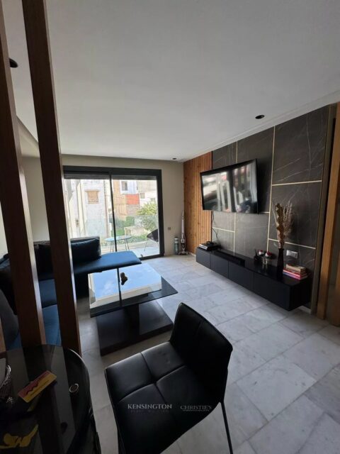 Exceptional Furnished Studio in the Heart of the Palmier District, Casablanca in Casablanca, Morocco