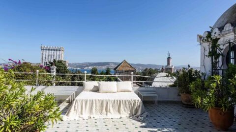 Sultan’s Palace in Tanger, Morocco