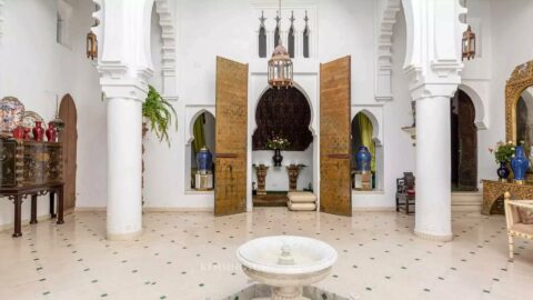 Sultan’s Palace in Tanger, Morocco