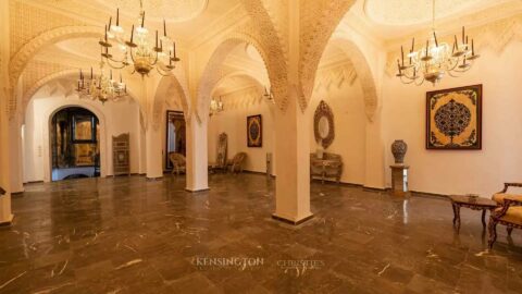 Sultan’s Palace in Tanger, Morocco