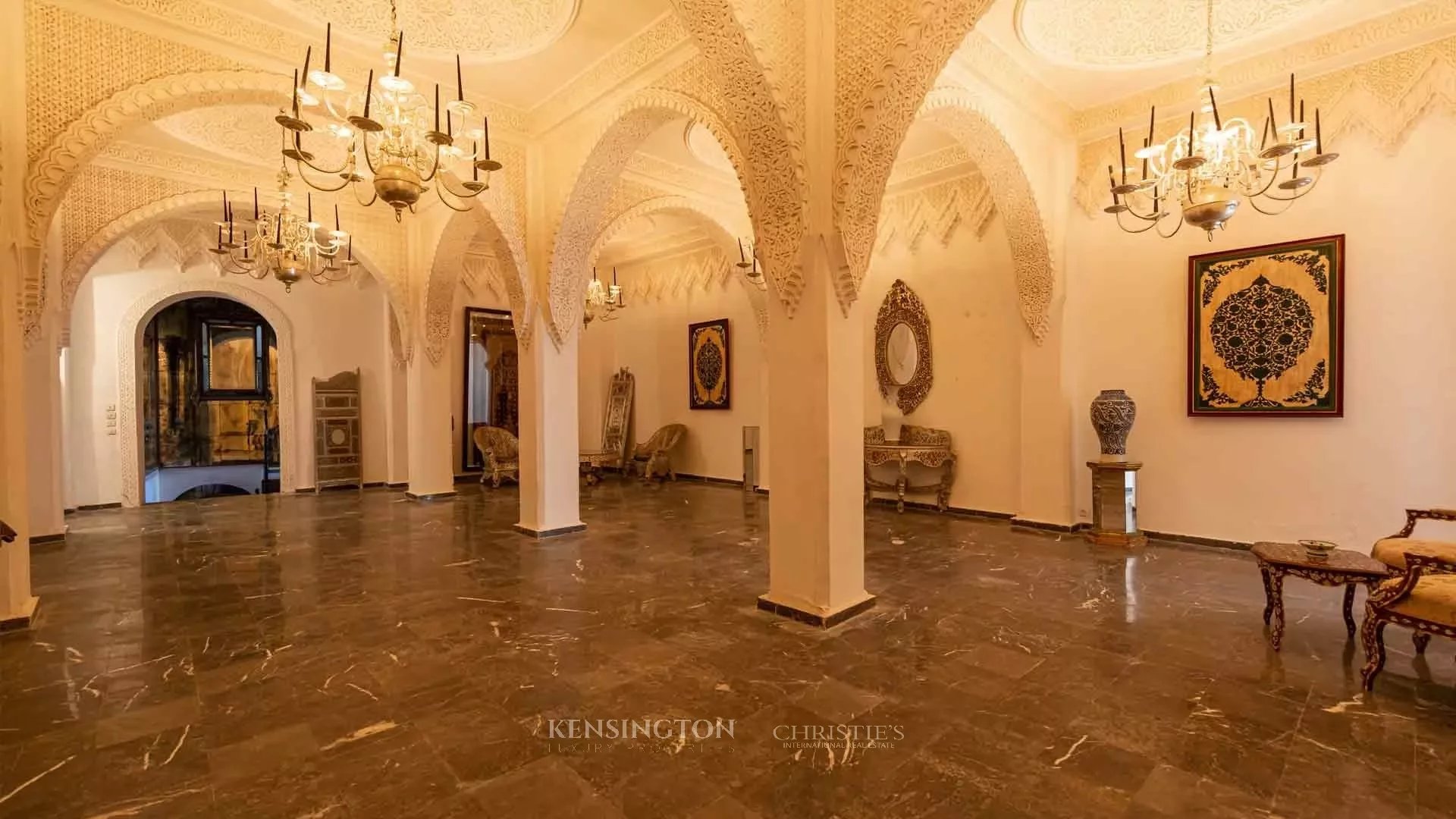 Sultan’s Palace in Tanger, Morocco