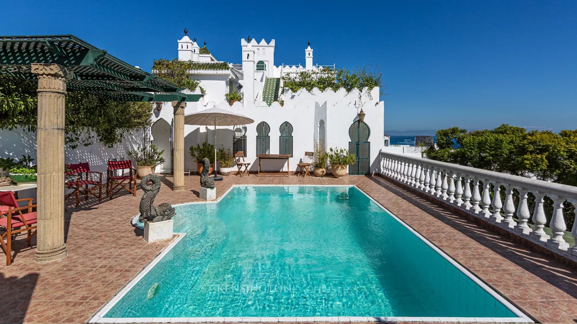 Sultan’s Palace in Tanger, Morocco