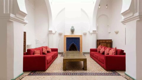 Sultan’s Palace in Tanger, Morocco
