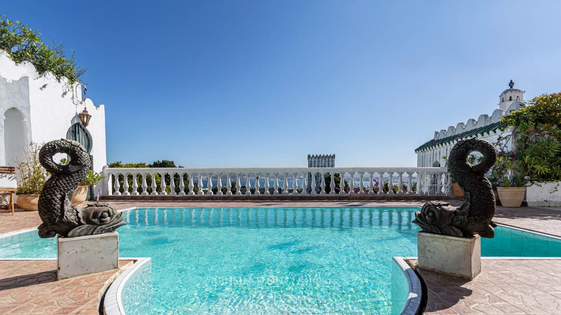 Sultan’s Palace in Tanger, Morocco