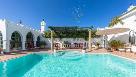 Sultan’s Palace in Tanger, Morocco