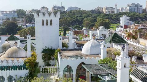 Sultan’s Palace in Tanger, Morocco