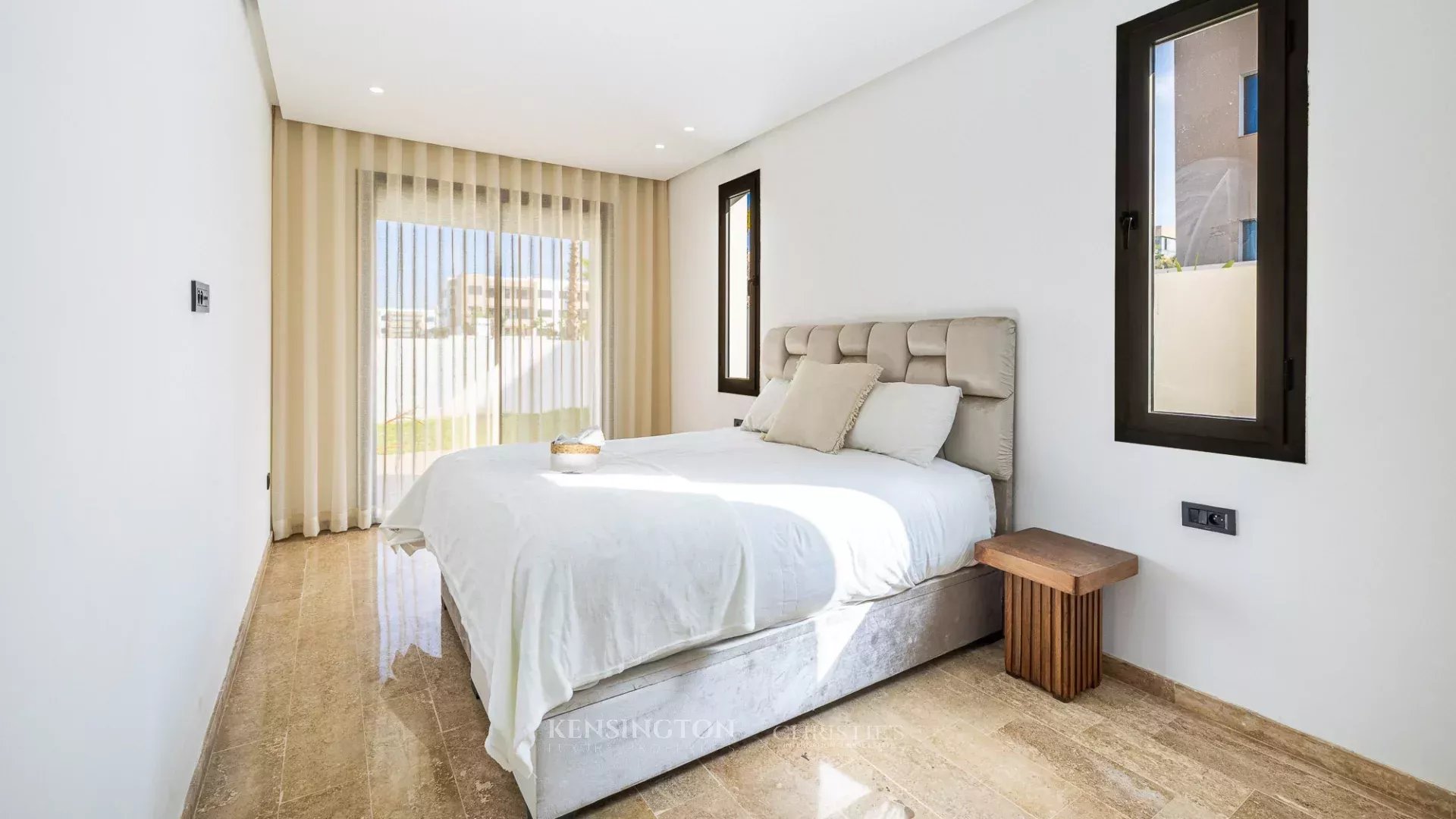 Superb Furnished 2-Bedroom Apartment With Large Terrace In Dar Bouazza in Casablanca, Morocco