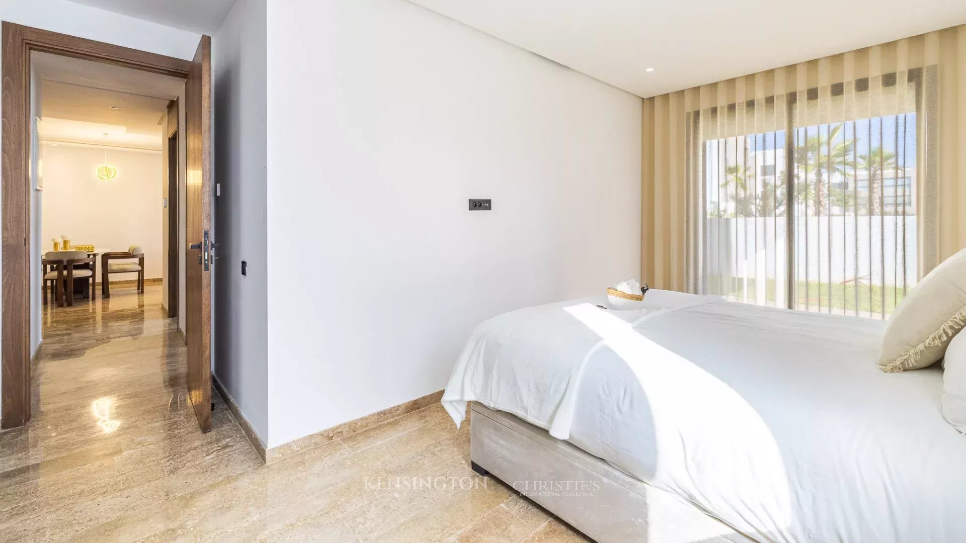 Superb Furnished 2-Bedroom Apartment With Large Terrace In Dar Bouazza in Casablanca, Morocco